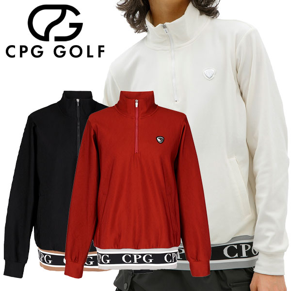 【いちばの日＆お買い物マラソン限定店内ポイント最大20倍(7/26 1:59迄)】 CPG GOLF HEAT PERFORMA JIP UP プルオーバー レディース ゴルフウェア 1109-24228 2024年モデル｜FZONEスポーツ