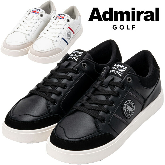 [新品] アドミラルゴルフ シューズ23cm Admiral Golf アドミラルゴルフ ゴルフシューズ ADMS2A ユニ