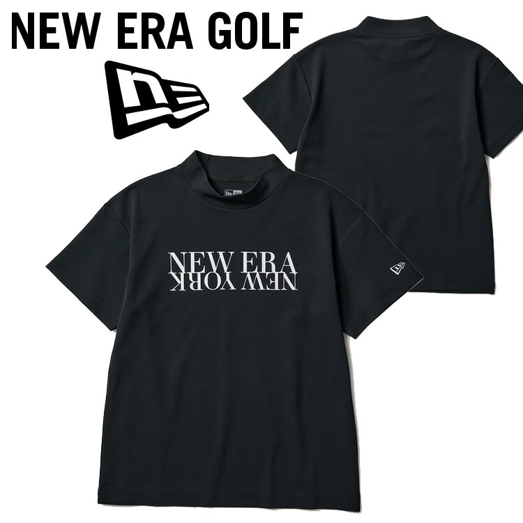 【0のつく日もポイントアップ！店内最大20倍(4/10 23:59迄)】 ニューエラ ゴルフ 鹿の子 New Era New York 半袖ミッドネック Tシャツ レディース 2026春夏 14859868