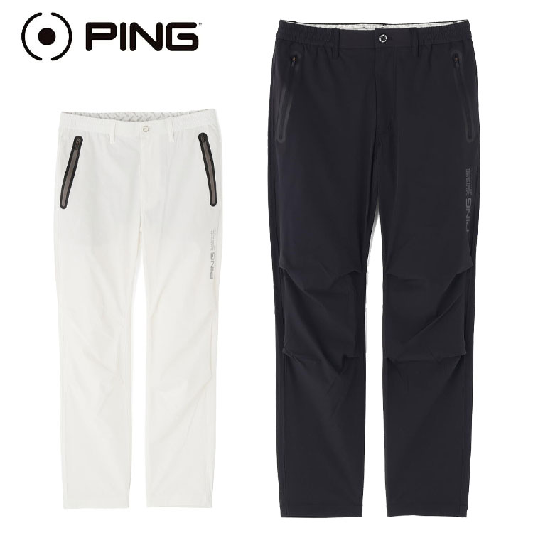 【お買い物マラソン限定店内ポイント最大20倍(2026/4/17 9:59迄)】ピン PING ストレッチ冷感テーパードパンツ メンズ 2026春夏 ゴルフウェア 621-6131601
