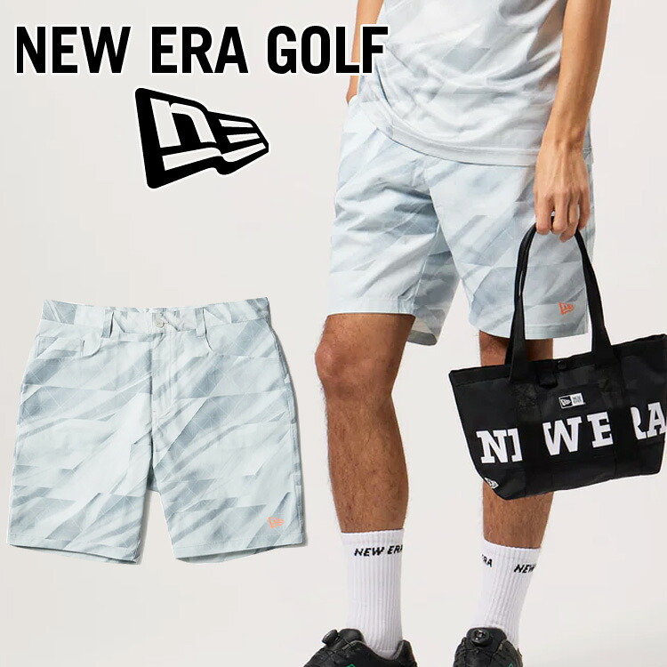 【いちばの日&お買い物マラソン限定店内ポイント最大20倍(7/26 1:59迄)】 ニューエラ ゴルフ カットグラス ショートパンツ メンズ 2026春夏 ゴルフウェア 14859953|FZONEスポーツ