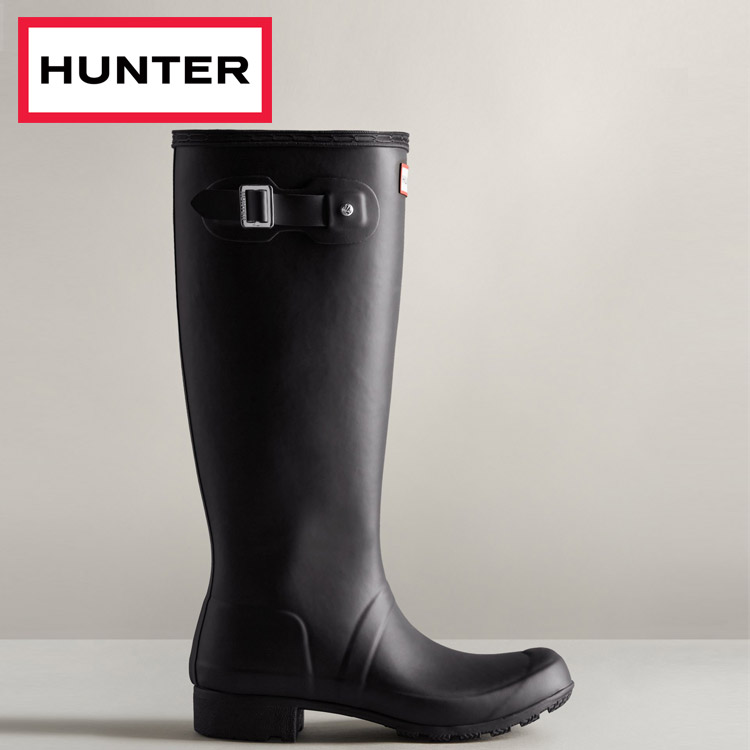 HUNTER【新品】ORIGINAL TOUR ブラック WFT2210RMA レディース オリジナルツアー ブーツ - ブラック