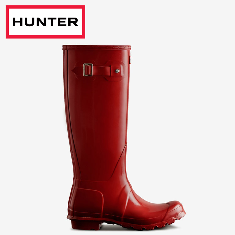 お買い得特別通貨価値 山立ち HUNTER 目あたらしい トール グロス 雨水 ブーツ WFT1000RGL-MLR