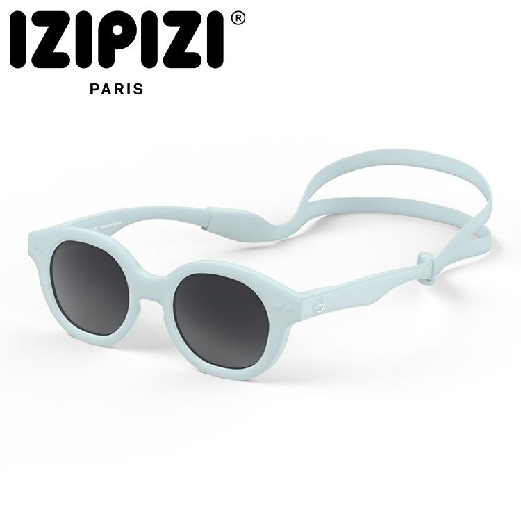 【期間限定ポイント最大20倍(2026/4/27 23:59迄)】 IZIPIZI イジピジ サングラス SUN KIDS #C SWEET BLUE IZ-073 キッズ