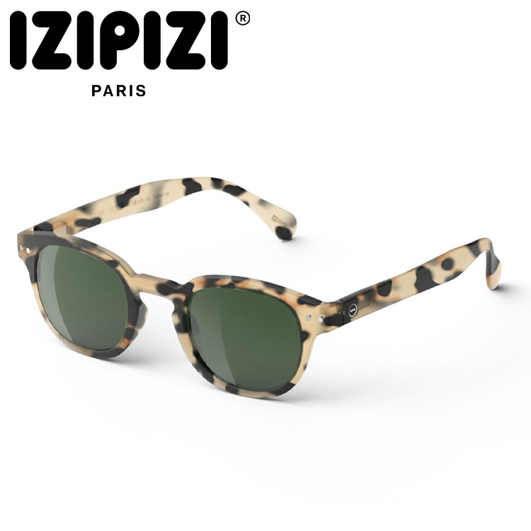 【期間限定ポイント最大20倍(2026/7/27 23:59迄)】 IZIPIZI イジピジ サングラス SUN POLARIZED #C Light Tortoise IZ-091 メンズ レディース｜FZONEスポーツ