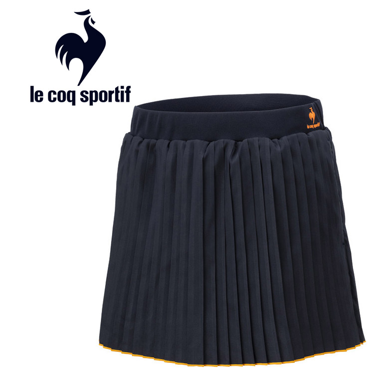 期間限定お買い得プライス メール便送料無料 ルコック テニス NEO HERITAGE PLEATS GAME SKORT レディース QTWTJE00-NVY