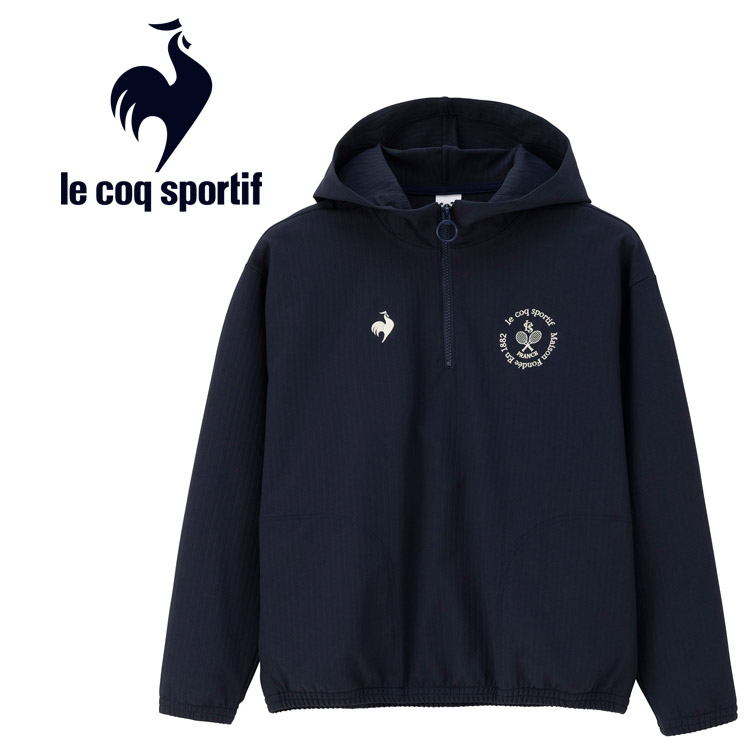 お買い得スペシャルプライス ルコックスポルティフ le coq sportif LCS プリューム リブクロスアノラックジャケット レディース LT4FSW40L-NV00