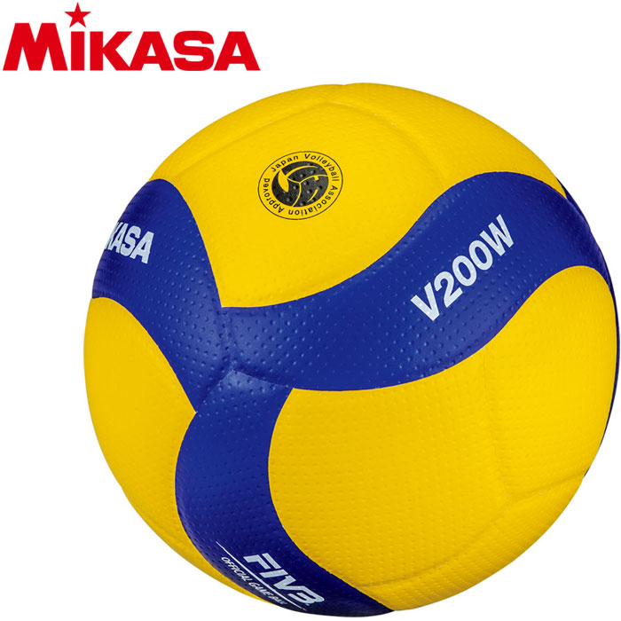 【お買い物マラソン限定店内ポイント最大20倍(2026/4/14 20:00～)】 お買い得スペシャルプライス ミカサ バレーボール 国際公認球 検定球5号 V200W