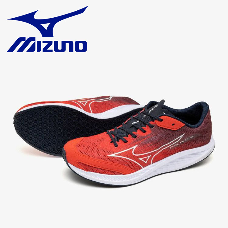 【全品ポイントアップ！マラソン限定店内最大20倍(4/4 20:00～)】 ミズノ デュエルフラッシュ2 陸上競技 メンズ レディース シューズ U1GD256023