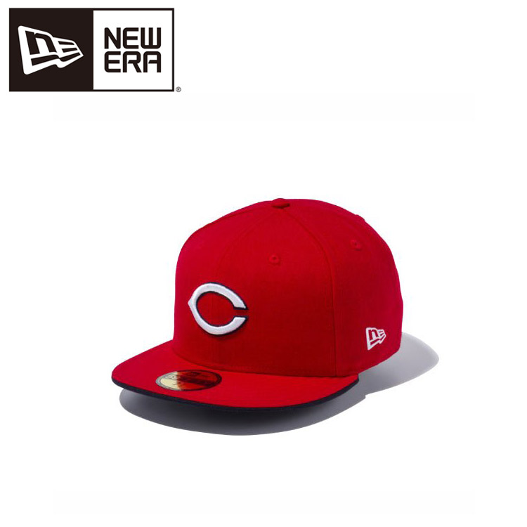 【お買い物マラソン限定店内ポイント最大20倍(2026/4/14 20:00～)】 ニューエラ 59FIFTY 広島東洋カープ スカーレット × ホワイト ネイビーアンダーバイザー 14525195 メンズ レディース ユニセックス
