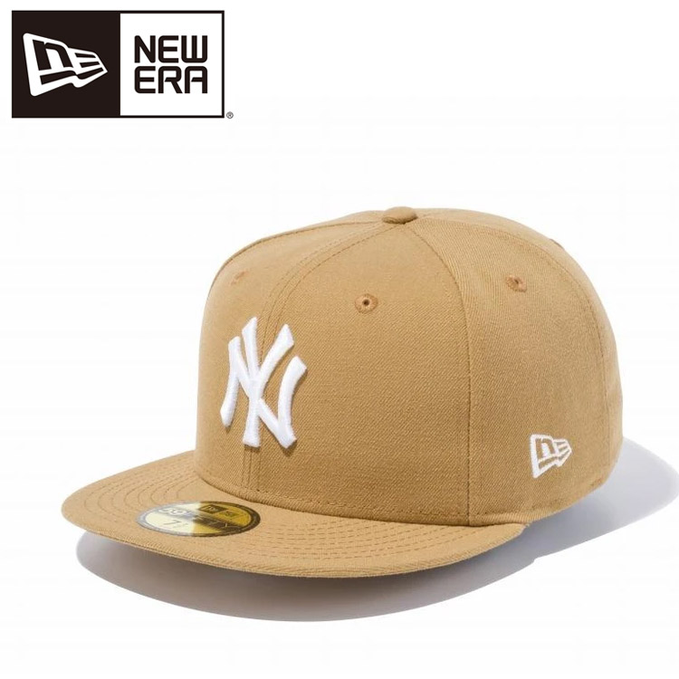ニューエラ 59FIFTY ニューヨーク・ヤンキース ウィート × ホワイト 14525198