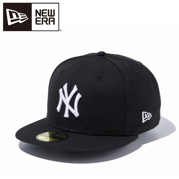 ニューエラ 59FIFTY ニューヨーク・ヤンキース ブラック × ホワイト 14525208
