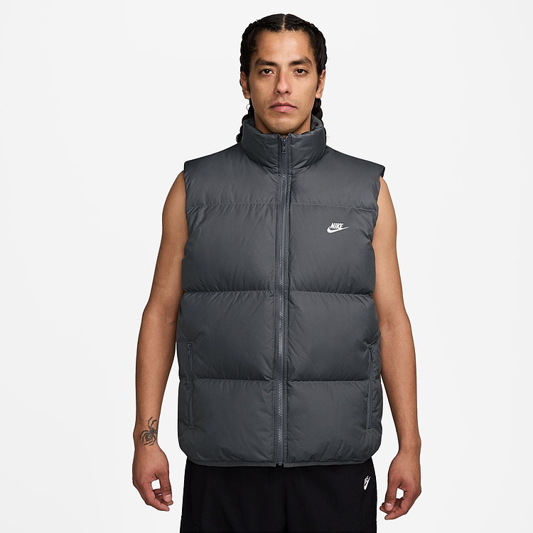 ジャケット・アウター 00s Nike Grey Puffer Vest 楽天市場】【CLEARANCE】【送料無料】NIKE TF CLUB PUFFER VEST-IRON