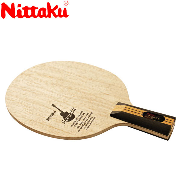 【全品ポイントアップ！マラソン限定店内最大20倍(4/4 20:00～)】 ニッタク アコースティック C 卓球ラケット NE6661