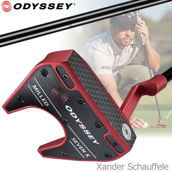 クラブ ODYSSEY MILLED RED SEVEN X Odyssey Red Seven X Putter - Worldwide Golf Shops