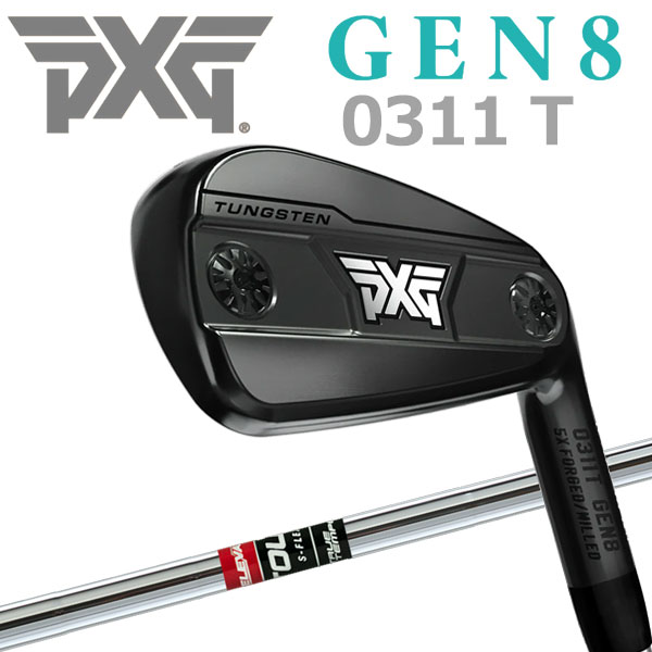 【いちばの日&お買い物マラソン限定店内ポイント最大20倍(7/26 1:59迄)】 PXG 0311 GEN8 T エクストリーム ダーク アイアン 単品 V2 Elevate Tour スチールシャフト 日本正規品 2026モデル|FZONEスポーツ