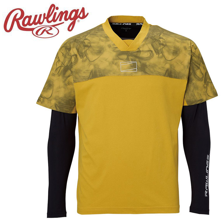 お買い得スペシャルプライス メール便送料無料 ローリングス Rawlings Vトップレイヤードセット AUT15S01S-CAMGO