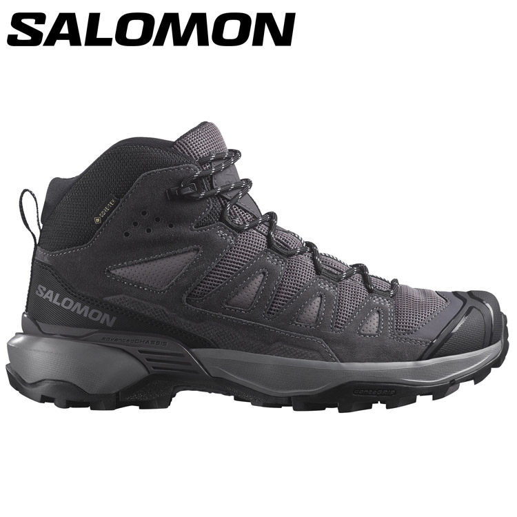 SALOMON - サロモン　ハイキング シューズ 　ゴアテックス　28cm　ブルー SALOMON - サロモン ハイキング シューズ ゴアテックス 28cm