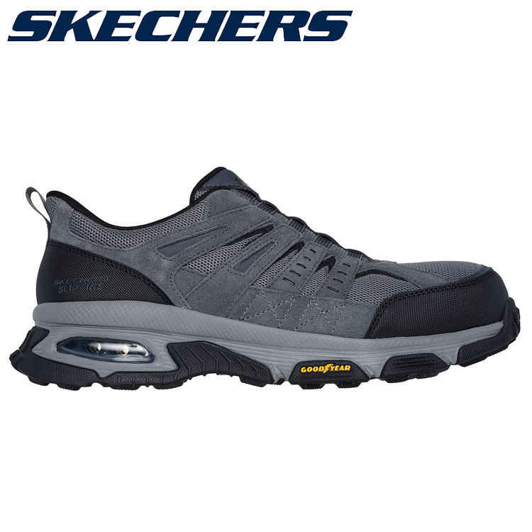 スケッチャーズ SKECHERS SKECH-AIR ENVOY ST-DELEGATOR 200240-CHAR メンズ レディース シューズ｜FZONEスポーツ 14,314円