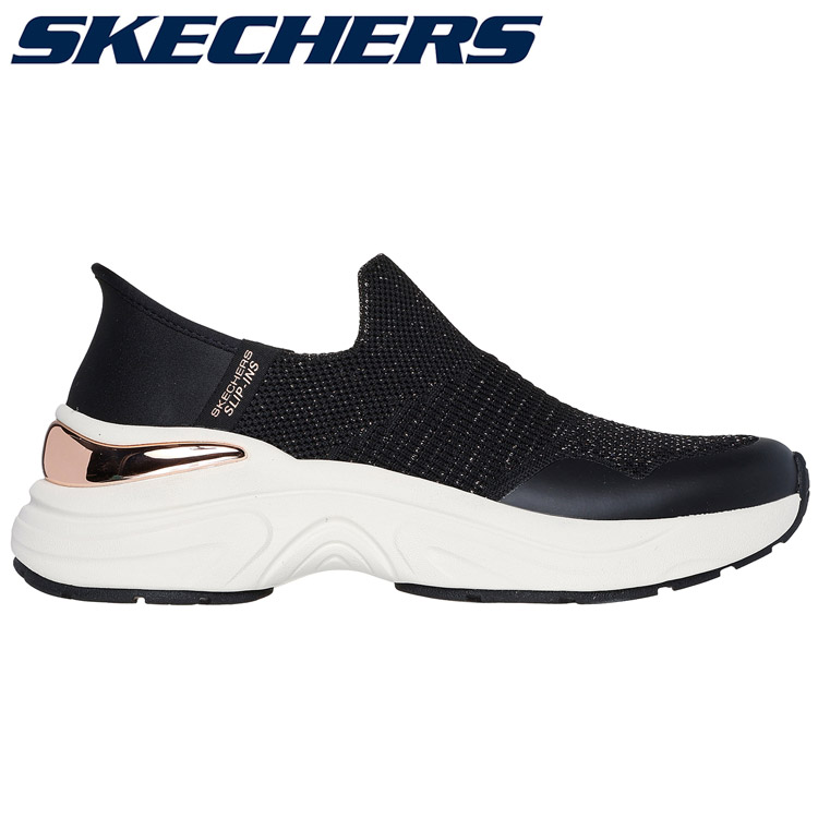 お買い得スペシャルプライス スケッチャーズ SKECHERS Hands Free Slip-ins HAZEL-PRIYA SKJ-177587-BKRG レディース シューズ画像