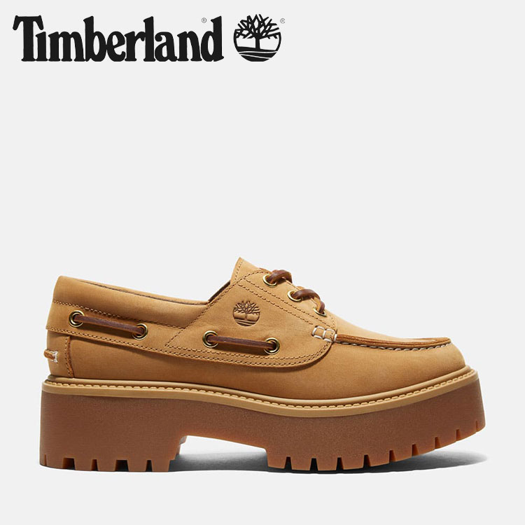【期間限定ポイント最大20倍(2026/7/27 23:59迄)】 ティンバーランド Timberland ストーン ストリート ボート シューズ レディース A6AUS231｜FZONEスポーツ
