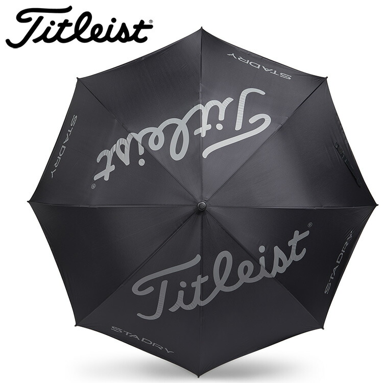 タイトリスト Titleist ツアー ステイドライ シングルキャノピーアンブレラ TA23STSCU 楽天市場】タイトリスト ステイドライ シングル キャノピー アンブレラ