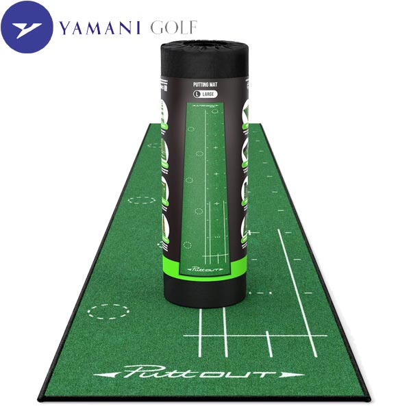 ヤマニゴルフ パットアウト パッティングマットラージ TRMGNT50 YAMANI GOLF パター練習器 40％OFFの激安セール