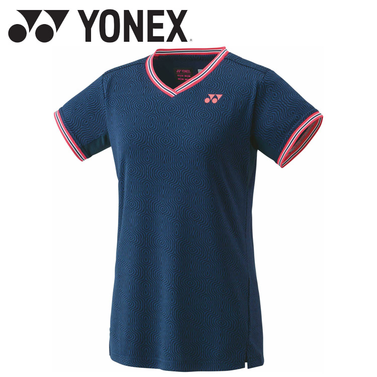 YONEX バドミントンウェア Lサイズ 20779 セットアップ 楽天市場】ヨネックス ゲームシャツ(フィットスタイツ) 10519