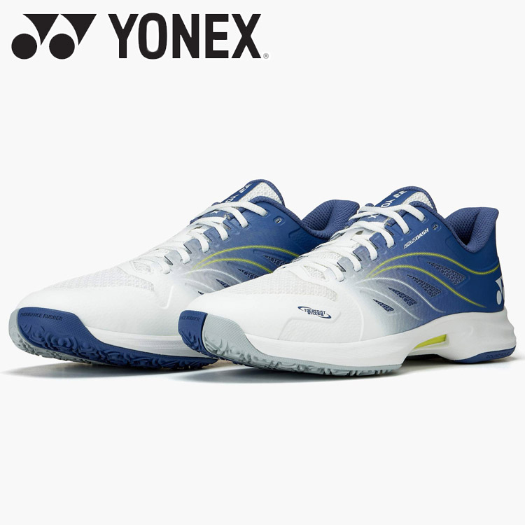 お買い得特別必要経費 ヨネックス Yonex パワークッションエアラスダッシュ5GC SHTAD5GC-100 メンズ レディース 庭球 シューズ