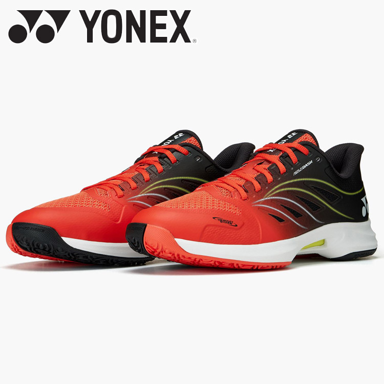 お買い得特別必要経費 ヨネックス Yonex パワークッションエアラスダッシュ5GC SHTAD5GC-674 メンズ レディース 庭球 シューズ
