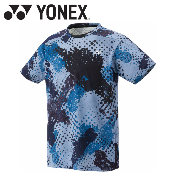 ヨネックスyonex ユニフォーム　L ヨネックス】ユニフォーム Lサイズ 青 - メルカリ