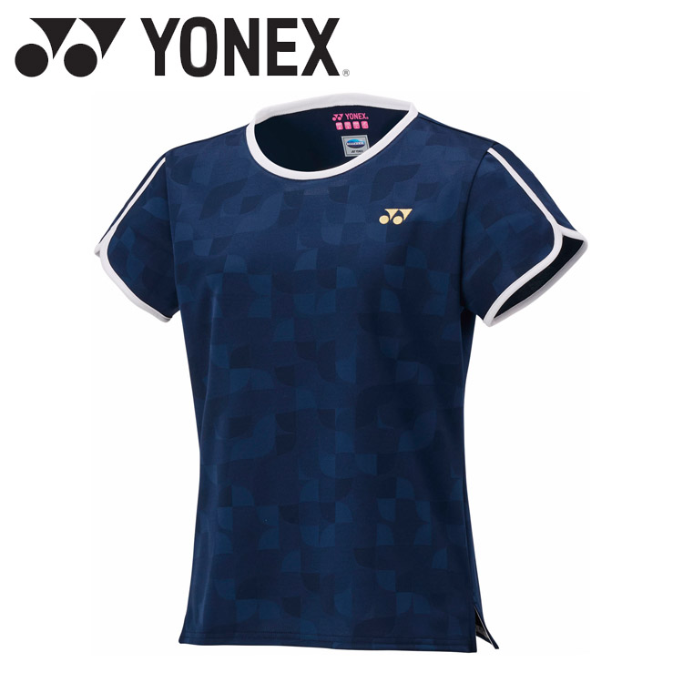 楽天市場】YONEX ヨネックス ウィメンズゲームシャツ ダークネイビー
