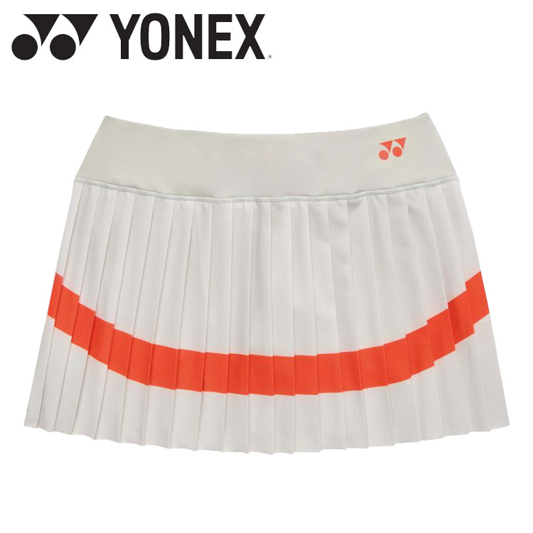 お買い得特別必要経費 電子メール便貨物輸送無料 ヨネックス Yonex ウィメンズスカート 下穿きスパッツ付 26184-024 レディース