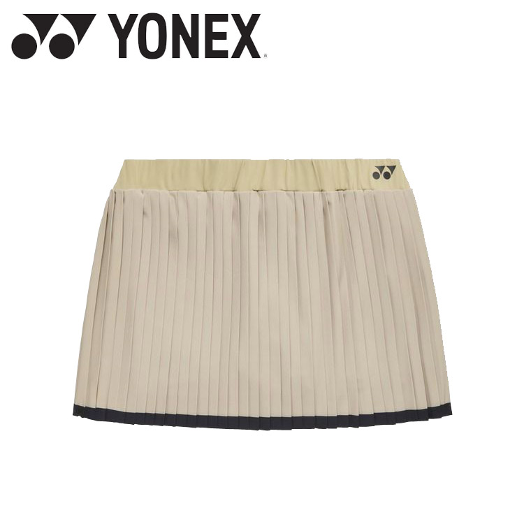 お買い得特別必要経費 電子メール便貨物輸送無料 ヨネックス Yonex ウィメンズスカート 下穿きスパッツ付 26187-504 レディース