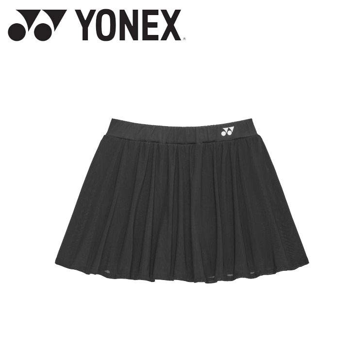 お買い得特別必要経費 電子メール便貨物輸送無料 ヨネックス Yonex ウィメンズスカート 下穿きスパッツ付 26190-007 レディース