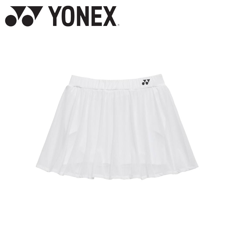 お買い得特別必要経費 電子メール便貨物輸送無料 ヨネックス Yonex ウィメンズスカート 下穿きスパッツ付 26190-011 レディース