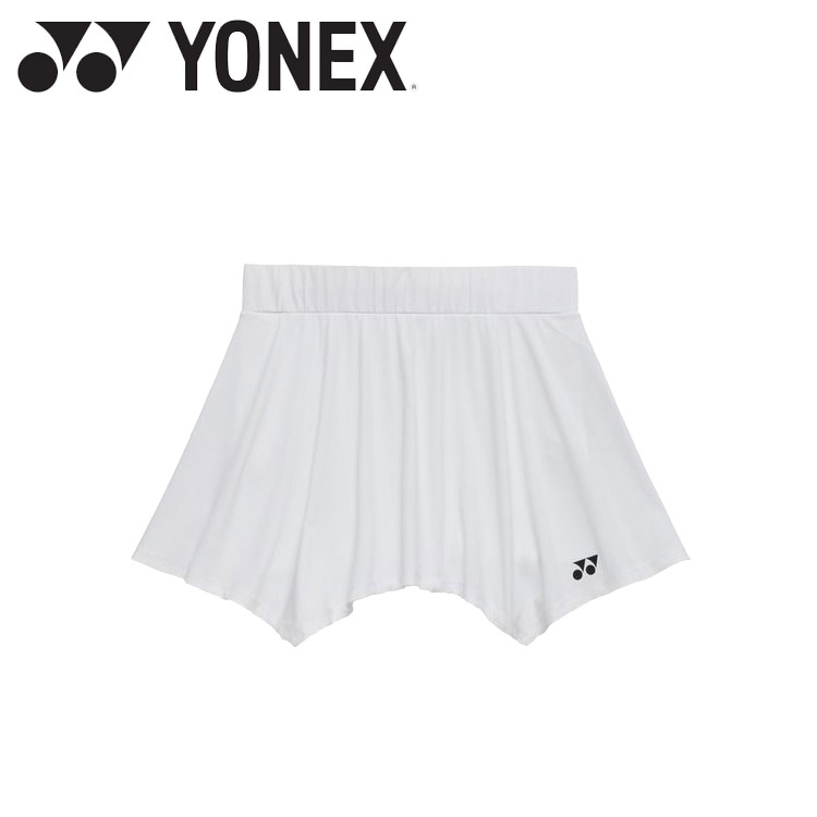 お買い得特別必要経費 電子メール便貨物輸送無料 ヨネックス Yonex ウィメンズスカート 下穿きスパッツ付 26191-011 レディース
