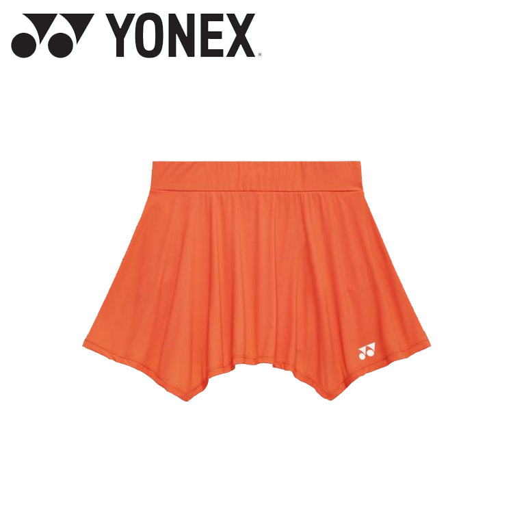 お買い得特別必要経費 電子メール便貨物輸送無料 ヨネックス Yonex ウィメンズスカート 下穿きスパッツ付 26191-814 レディース