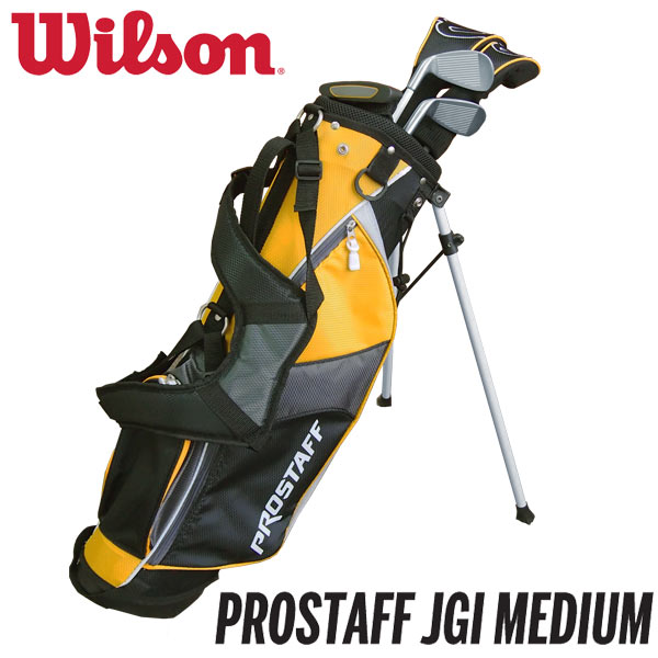 ウィルソン PROSTAFF JGI MEDIUM 御坊っちゃん仕掛ける 赤ちゃん用 ゴルフ野球クラブ 5本仕掛ける+キャディバッグ