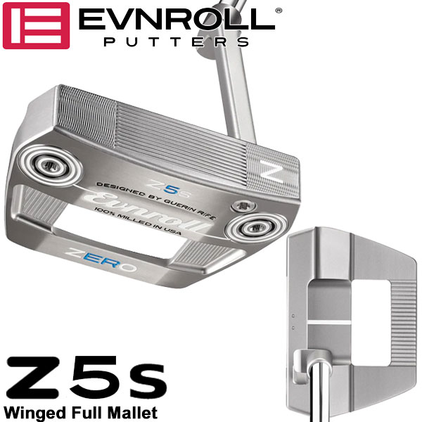 楽天市場】【8月生産分ご予約】イーブンロール パター ZERO Z5s