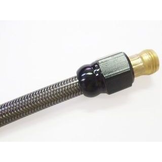 ALCANhands ヴィーナスラインクリアメッシュホース サイズ 1200mm カラー アルミブラック MA1200B アルキャンハンズ ブレーキホース・ケーブル類 汎用