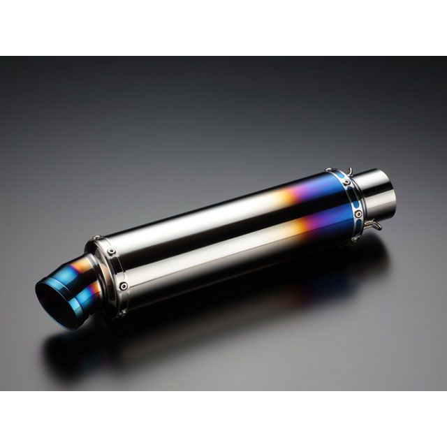 BEAMS 汎用サイレンサー φ89×300mm（GPテール） サイレンサー チタン焼き有り 差込径 φ60.5 U301-01-001 ビームス マフラー本体 汎用