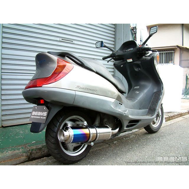 BEAMS SS400 マフラー サイレンサー チタン B105-12-000 ビームス マフラー本体 フォーサイト 前期|パークアップ 店