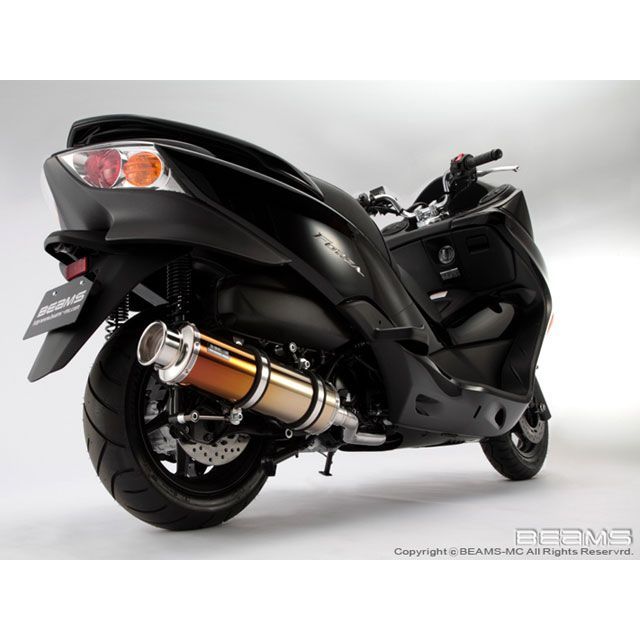 BEAMS SS400 SP(JMCA認定) マフラー サイレンサー チタンII G127-18-000 ビームス マフラー本体 フォルツァ Z/X|パークアップ 店