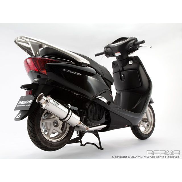 BEAMS SS300 マフラー サイレンサー ソニック B131-07-000 ビームス マフラー本体 リード110 F1 前期モデル|パークアップ 店