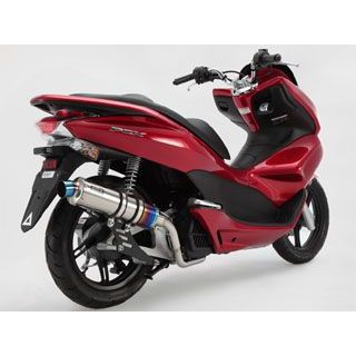 BEAMS R-EVO SP（JMCA認定） サイレンサー 前期用 サイレンサー チタン G139-53-007 ビームス マフラー本体 PCX 前期モデル｜パークアップ 店