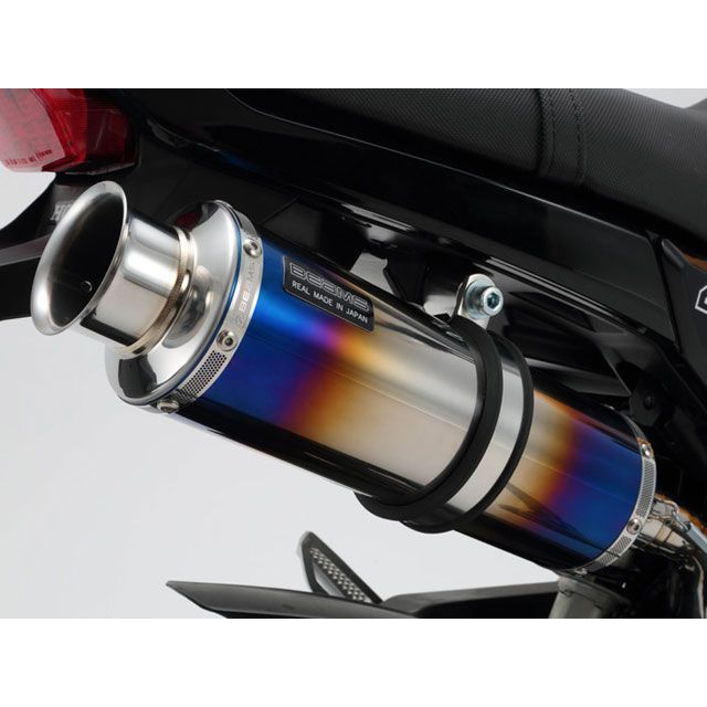 BEAMS SS300 SP（JMCA認定） スリップオンマフラー サイレンサー ヒートチタン G157-06-004 ビームス マフラー本体 グロム