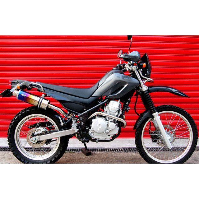 BEAMS SS300 アップタイプ フルエキゾーストマフラー サイレンサー チタン B216-09-003 ビームス マフラー本体 SEROW250