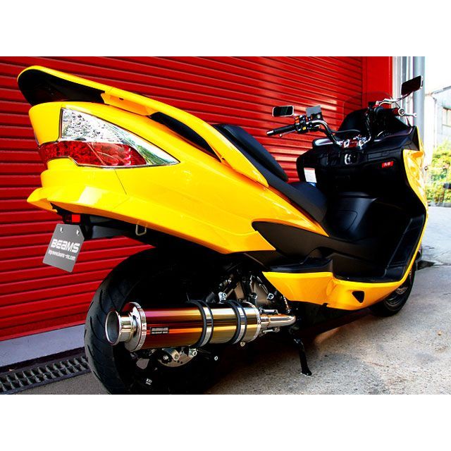 BEAMS SS400 マフラー サイレンサー チタンII B320-18-000 ビームス マフラー本体 SKYWAVE|パークアップ 店