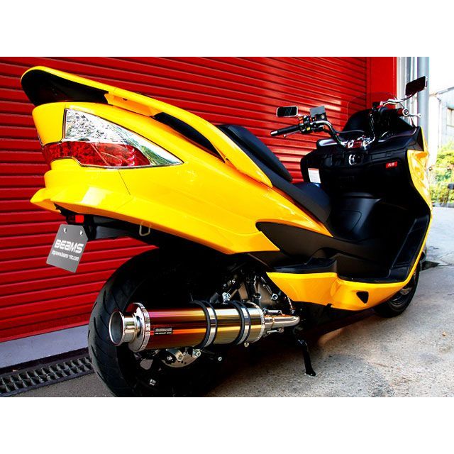 BEAMS SS400 SP(JMCA認定) マフラー サイレンサー チタンII G320-18-000 ビームス マフラー本体 SKYWAVE|パークアップ 店
